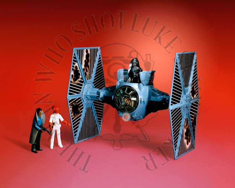 Damaged Tie Fighter